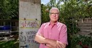 Neighbour Row Erupts Over Berlin Wall Piece in Dulwich Garden