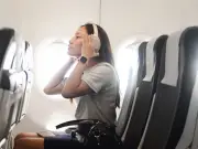 Nervous flyer praises £38 noise-cancelling headphones that 'saved her trips'