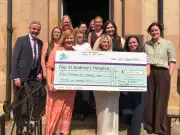 Ness Gallagher raises over £4k for St Andrew's Hospice
