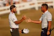 New Dad Sam Burns Leads Open After Third Round