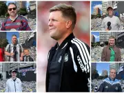 Newcastle fans thank 'outstanding' Eddie Howe for cup win