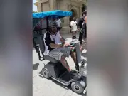 Neymar Spotted on Mobility Scooter at Universal Orlando After World Cup Exit