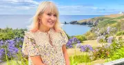 Nicki Chapman wows in orange bikini on beach after brain surgery