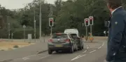 Nigel Farage mocks heckler who crashed car after shouting insult