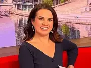 Nina Warhurst shares swimsuit snaps during BBC Breakfast break