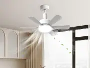 No-Install £16 Gadget Turns Lights into Ceiling Fans, a 'Heatwave Must-Have'