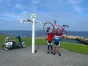 North East cyclist, 83, breaks record for fastest octogenarian Land's End to John O'Groats ride