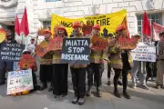 North Sea drilling approval would break Labour manifesto, protesters say