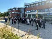 Northumberland Fusiliers Honored on 110th Somme Anniversary
