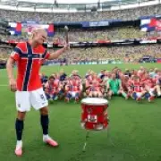 Norway's Viking row celebration goes viral at 2026 World Cup