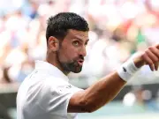 Novak Djokovic Faces Wimbledon Disqualification Scare After Ball Hits Umpire's Chair