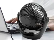 OCOOPA £17 Desk Fan Helps Home Workers Stay Cool in 30°C Heatwave