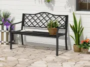 Outsunny Cast Aluminium Garden Bench Reduced to £57, Shoppers Say 'Very Sturdy'