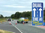 Over 1,000 Back Campaign to Dual A1 in Northumberland for Safety