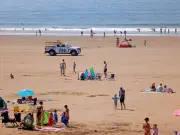 Pensioner arrested at Aberavon Beach over blade and bail breach