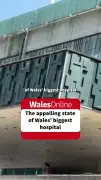 Pigeons and decay at Wales' largest hospital spark safety fears