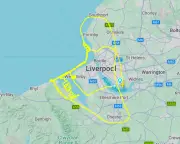 Pilot Skywrites 'I'm Bored' Over North West England