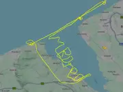 Pilot Spells Out 'I'm Bored' in Sky Over Wales During Test Flight