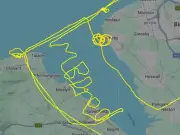 Pilot Writes 'I'm Bored' in Sky Over Liverpool During Test Flight