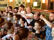 Pints & Ponytails: Dads Master Hairstyles at Liverpool Event