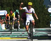 Pogacar Takes Yellow Jersey in Deserted Les Angles Amid Wildfire Restrictions