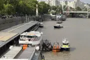 Police boat carrying armed officers crashes on Thames near Westminster