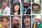 Police Release Images of 28 More People in Celtic Fan Disorder Probe