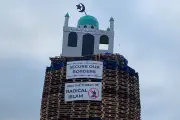 Police Urged to Act After Replica Mosque Placed on Loyalist Bonfire in Co Tyrone