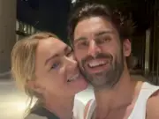 Pregnant Laura Woods Shares Sweet Family Snap During World Cup Filming