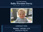 Preston Davey vigil: Blackpool Tower lit blue for murdered toddler