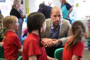 Prince William Plays Bowls with Schoolchildren as Harry Attends Invictus Event