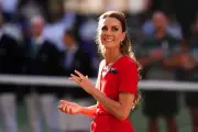 Princess Kate Presents Wimbledon Trophy to Czech Champion Linda Noskova