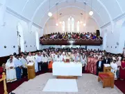 Provost Kenneth Duffy attends Syro-Malabar church consecration in Craigneuk
