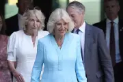 Queen Camilla and Sister Annabel Elliott Surprise Visit Wimbledon Day 10
