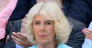Queen Camilla's Fan Creates Hilarious Optical Illusion at Wimbledon
