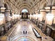 Rare chance to see St George's Hall Minton tile floor from July 17