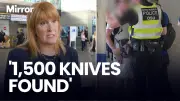 Record County Lines Crackdown: 3,000 Drug Lines Shut, 1,500 Knives Seized