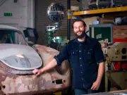 Repair Shop's Dominic Chinea apologises for pond setback