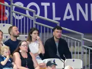 Richard Gadd Cheers on Swimmers at Commonwealth Games in Glasgow