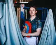 Richard Malone on bringing Irish craft to EU presidency with fabric sculptures