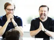 Ricky Gervais Snubs Stephen Merchant in Office 25th Anniversary Tribute