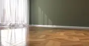 Rub a 10p Walnut on Scratched Wood Floors for a Quick Fix