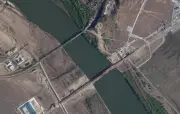Russia and North Korea finalise first road bridge amid Ukraine war supply fears