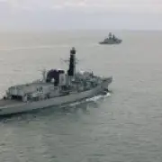 Russian warship fires live artillery off Plymouth coast, Royal Navy monitors
