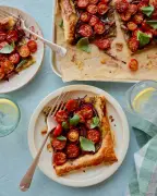 Sally Abé's Summer Recipes: Tomato Tart and Strawberry Trifle
