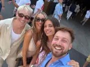 Sam Thompson reunites with Made in Chelsea 'day ones' at Wimbledon with girlfriend Talitha Balinska