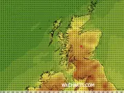 Scotland Set for 27C Scorcher as Weather Maps Turn Red