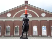Scots Mock Boston Fire Dept Cone Removal as Tradition Clashes with American Response