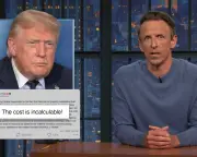 Seth Meyers Mocks Trump's World Cup, Ronaldo, and Wildfire Tweets