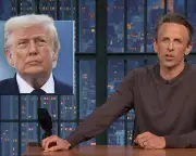 Seth Meyers skewers Trump over tariffs, approval ratings, and election claims